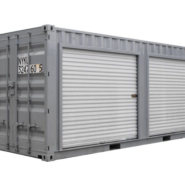 Container 20' con 2 Serrande Avvolgibili Laterali